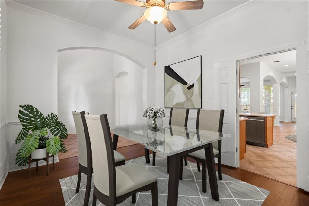 Dining Room at 2127 Clear Lake Pl